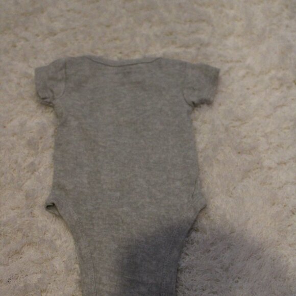 Gerber Unisex Newborn "Over the Moon For You" Short Sleeve Onesie Bodysuit - Picture 4 of 6